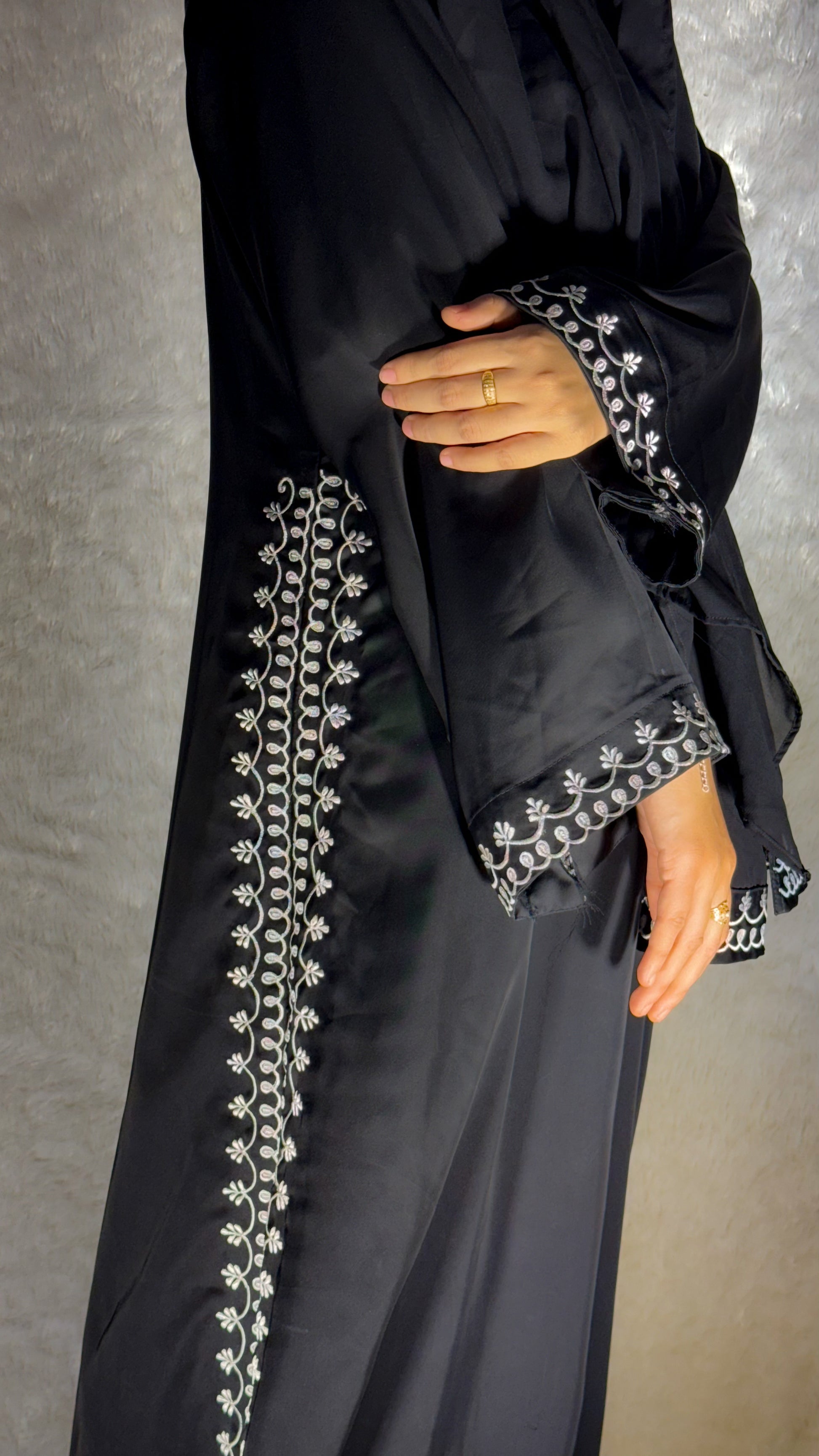 Fajr Grace Embroidered Abaya
