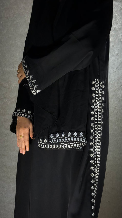 Fajr Grace Embroidered Abaya