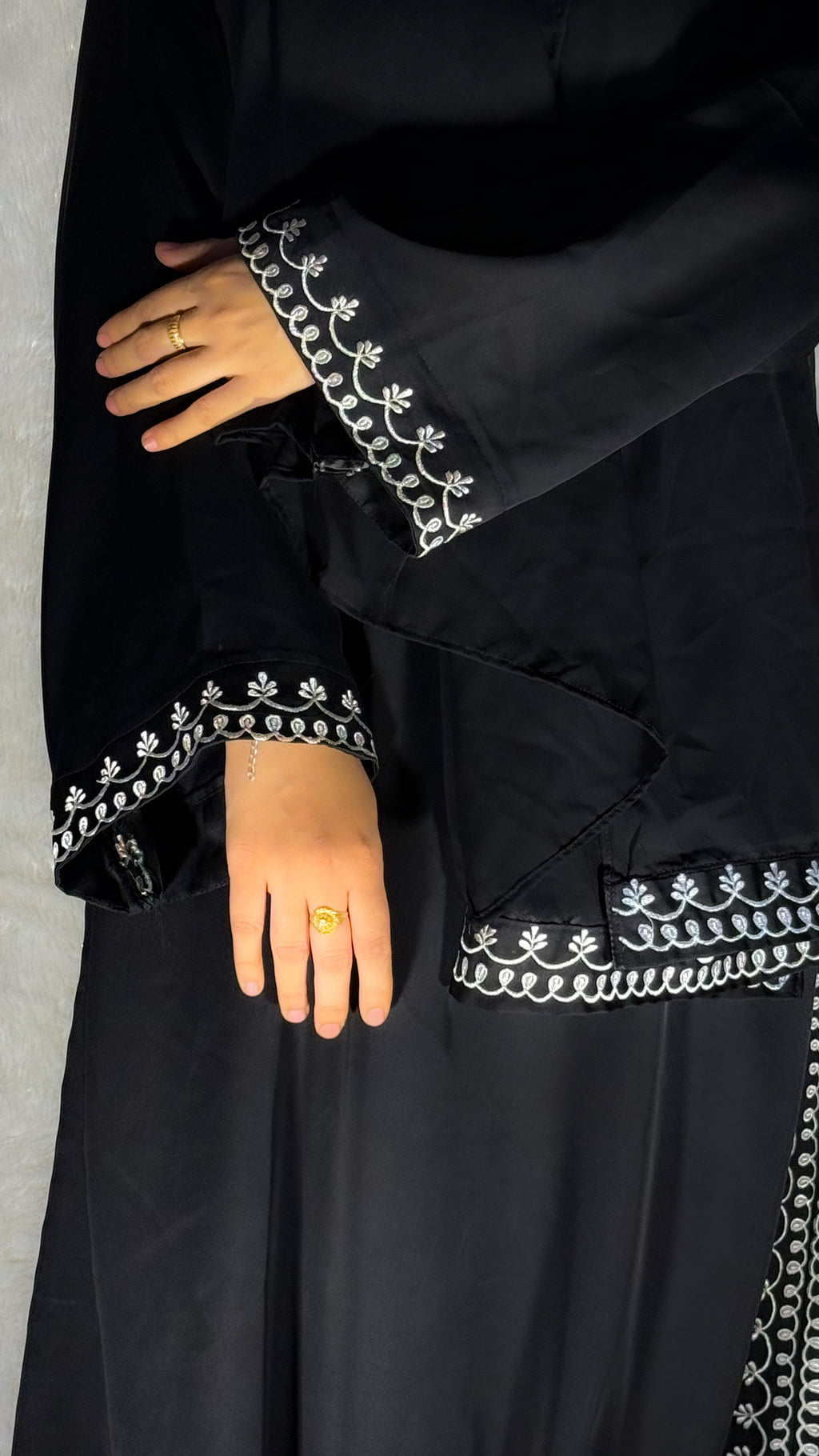 Fajr Grace Embroidered Abaya